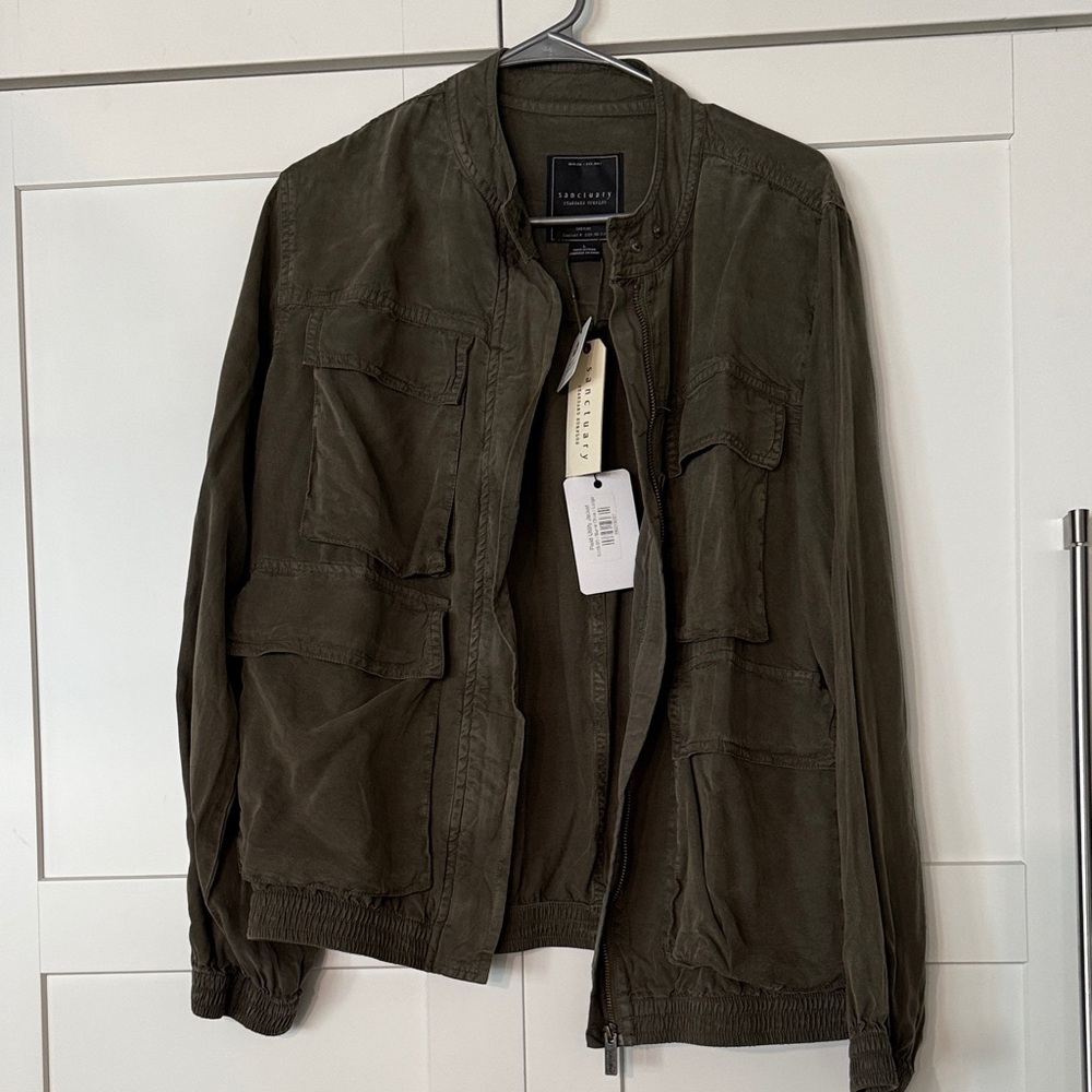 Sanctuary Olive Utility Jacket